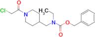 [1-(2-Chloro-acetyl)-piperidin-4-ylmethyl]-ethyl-carbamic acid benzyl ester