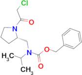 [(S)-1-(2-Chloro-acetyl)-pyrrolidin-2-ylmethyl]-isopropyl-carbamic acid benzyl ester