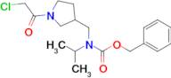 [1-(2-Chloro-acetyl)-pyrrolidin-3-ylmethyl]-isopropyl-carbamic acid benzyl ester