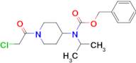 [1-(2-Chloro-acetyl)-piperidin-4-yl]-isopropyl-carbamic acid benzyl ester