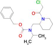 [1-(2-Chloro-acetyl)-piperidin-2-ylmethyl]-isopropyl-carbamic acid benzyl ester