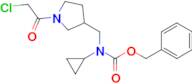 [1-(2-Chloro-acetyl)-pyrrolidin-3-ylmethyl]-cyclopropyl-carbamic acid benzyl ester