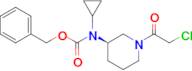 [(R)-1-(2-Chloro-acetyl)-piperidin-3-yl]-cyclopropyl-carbamic acid benzyl ester