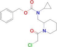 [1-(2-Chloro-acetyl)-piperidin-2-ylmethyl]-cyclopropyl-carbamic acid benzyl ester