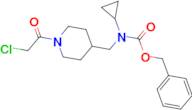 [1-(2-Chloro-acetyl)-piperidin-4-ylmethyl]-cyclopropyl-carbamic acid benzyl ester