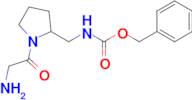 [1-(2-Amino-acetyl)-pyrrolidin-2-ylmethyl]-carbamic acid benzyl ester