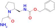 [(S)-1-(2-Amino-acetyl)-pyrrolidin-2-ylmethyl]-carbamic acid benzyl ester