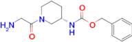 [(S)-1-(2-Amino-acetyl)-piperidin-3-yl]-carbamic acid benzyl ester