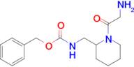 [1-(2-Amino-acetyl)-piperidin-2-ylmethyl]-carbamic acid benzyl ester