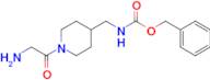 [1-(2-Amino-acetyl)-piperidin-4-ylmethyl]-carbamic acid benzyl ester