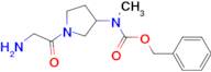 [1-(2-Amino-acetyl)-pyrrolidin-3-yl]-methyl-carbamic acid benzyl ester