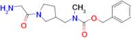 [1-(2-Amino-acetyl)-pyrrolidin-3-ylmethyl]-methyl-carbamic acid benzyl ester