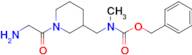 [1-(2-Amino-acetyl)-piperidin-3-ylmethyl]-methyl-carbamic acid benzyl ester