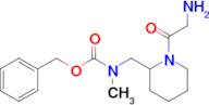 [1-(2-Amino-acetyl)-piperidin-2-ylmethyl]-methyl-carbamic acid benzyl ester