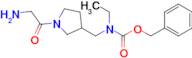 [1-(2-Amino-acetyl)-pyrrolidin-3-ylmethyl]-ethyl-carbamic acid benzyl ester