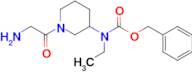 [1-(2-Amino-acetyl)-piperidin-3-yl]-ethyl-carbamic acid benzyl ester