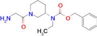 [(S)-1-(2-Amino-acetyl)-piperidin-3-yl]-ethyl-carbamic acid benzyl ester