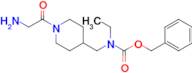 [1-(2-Amino-acetyl)-piperidin-4-ylmethyl]-ethyl-carbamic acid benzyl ester