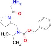 [1-(2-Amino-acetyl)-pyrrolidin-2-ylmethyl]-isopropyl-carbamic acid benzyl ester