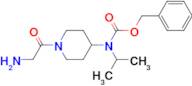 [1-(2-Amino-acetyl)-piperidin-4-yl]-isopropyl-carbamic acid benzyl ester