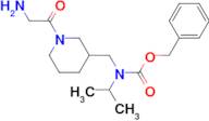 [1-(2-Amino-acetyl)-piperidin-3-ylmethyl]-isopropyl-carbamic acid benzyl ester