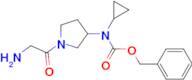 [1-(2-Amino-acetyl)-pyrrolidin-3-yl]-cyclopropyl-carbamic acid benzyl ester