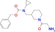 [1-(2-Amino-acetyl)-piperidin-3-ylmethyl]-cyclopropyl-carbamic acid benzyl ester