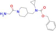 [1-(2-Amino-acetyl)-piperidin-4-ylmethyl]-cyclopropyl-carbamic acid benzyl ester