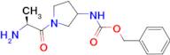 [1-((S)-2-Amino-propionyl)-pyrrolidin-3-yl]-carbamic acid benzyl ester