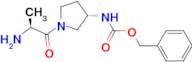 [(S)-1-((S)-2-Amino-propionyl)-pyrrolidin-3-yl]-carbamic acid benzyl ester