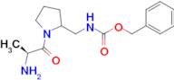 [1-((S)-2-Amino-propionyl)-pyrrolidin-2-ylmethyl]-carbamic acid benzyl ester