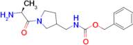 [1-((S)-2-Amino-propionyl)-pyrrolidin-3-ylmethyl]-carbamic acid benzyl ester