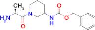 [1-((S)-2-Amino-propionyl)-piperidin-3-yl]-carbamic acid benzyl ester