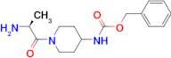 [1-((S)-2-Amino-propionyl)-piperidin-4-yl]-carbamic acid benzyl ester