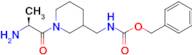 [1-((S)-2-Amino-propionyl)-piperidin-3-ylmethyl]-carbamic acid benzyl ester