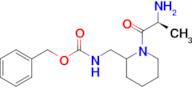 [1-((S)-2-Amino-propionyl)-piperidin-2-ylmethyl]-carbamic acid benzyl ester