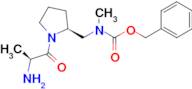 [(S)-1-((S)-2-Amino-propionyl)-pyrrolidin-2-ylmethyl]-methyl-carbamic acid benzyl ester