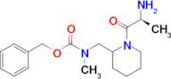 [1-((S)-2-Amino-propionyl)-piperidin-2-ylmethyl]-methyl-carbamic acid benzyl ester