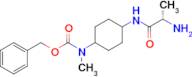 [4-((S)-2-Amino-propionylamino)-cyclohexyl]-methyl-carbamic acid benzyl ester