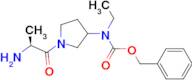 [1-((S)-2-Amino-propionyl)-pyrrolidin-3-yl]-ethyl-carbamic acid benzyl ester