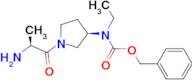 [(R)-1-((S)-2-Amino-propionyl)-pyrrolidin-3-yl]-ethyl-carbamic acid benzyl ester