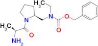 [(S)-1-((S)-2-Amino-propionyl)-pyrrolidin-2-ylmethyl]-ethyl-carbamic acid benzyl ester