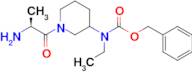 [1-((S)-2-Amino-propionyl)-piperidin-3-yl]-ethyl-carbamic acid benzyl ester