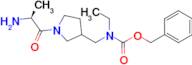 [1-((S)-2-Amino-propionyl)-pyrrolidin-3-ylmethyl]-ethyl-carbamic acid benzyl ester