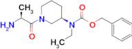 [(R)-1-((S)-2-Amino-propionyl)-piperidin-3-yl]-ethyl-carbamic acid benzyl ester