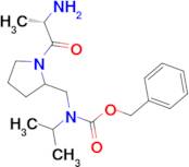 [1-((S)-2-Amino-propionyl)-pyrrolidin-2-ylmethyl]-isopropyl-carbamic acid benzyl ester