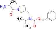 [1-((S)-2-Amino-propionyl)-pyrrolidin-3-ylmethyl]-isopropyl-carbamic acid benzyl ester