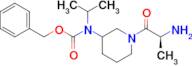 [1-((S)-2-Amino-propionyl)-piperidin-3-yl]-isopropyl-carbamic acid benzyl ester