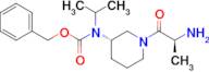 [(S)-1-((S)-2-Amino-propionyl)-piperidin-3-yl]-isopropyl-carbamic acid benzyl ester