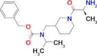 [1-((S)-2-Amino-propionyl)-piperidin-3-ylmethyl]-isopropyl-carbamic acid benzyl ester